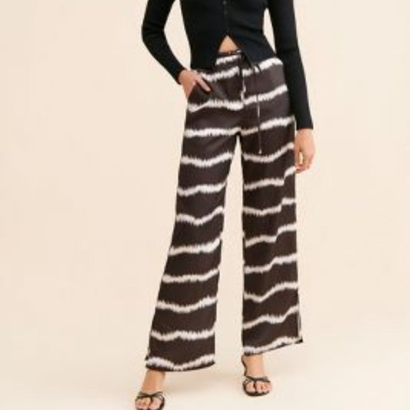 4th & Reckless Annicka Printed Trousers - Picture 1 of 1
